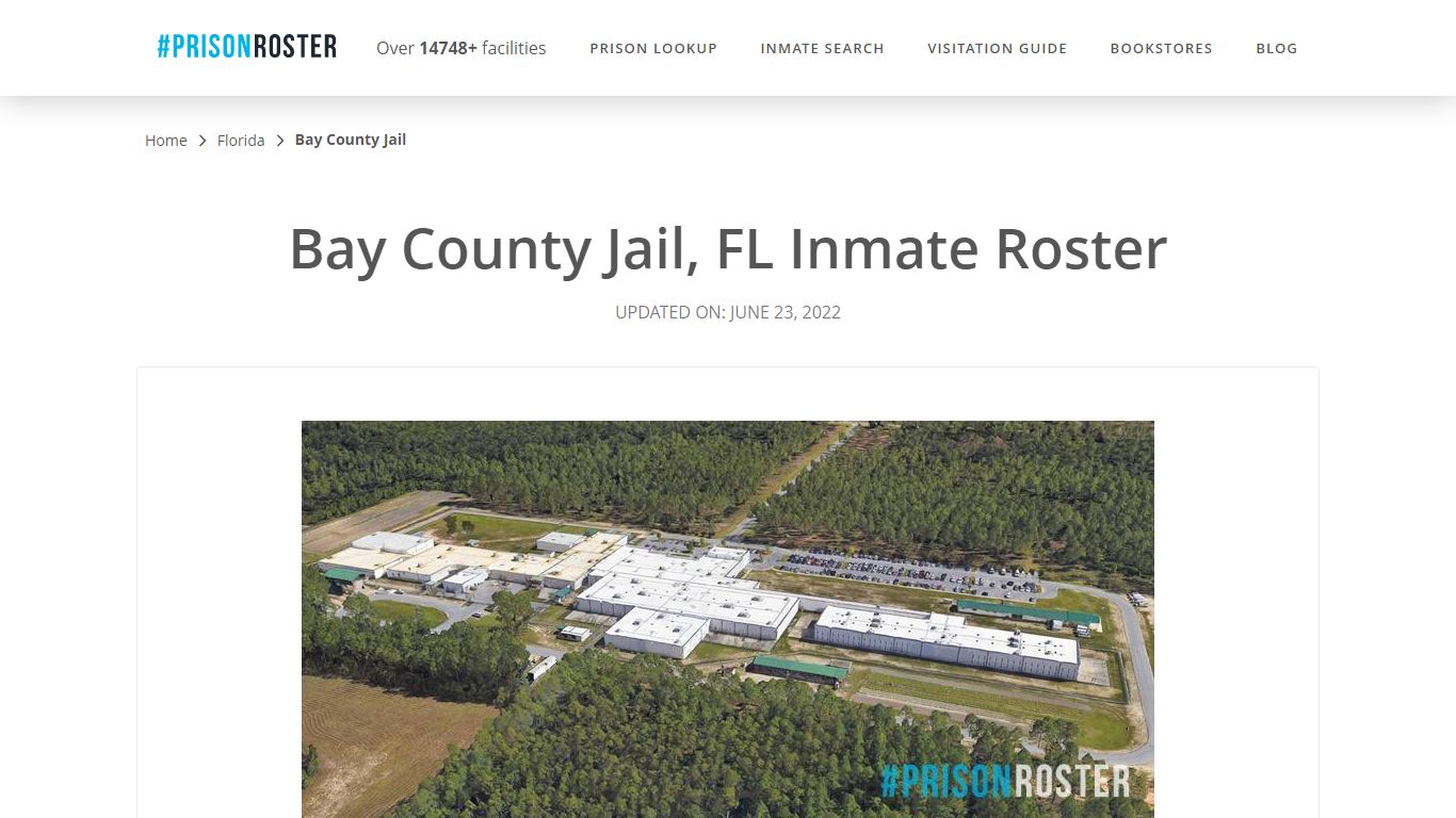 Bay County Jail, FL Inmate Roster - Prisonroster